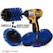 Drill Brush Power Scrubber By Useful Products 5 in W 7 in L Brush, Blue B-S-E542J-QC-DB - alternate 2